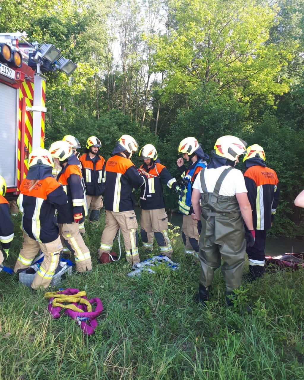 Einsatzübung „THL“